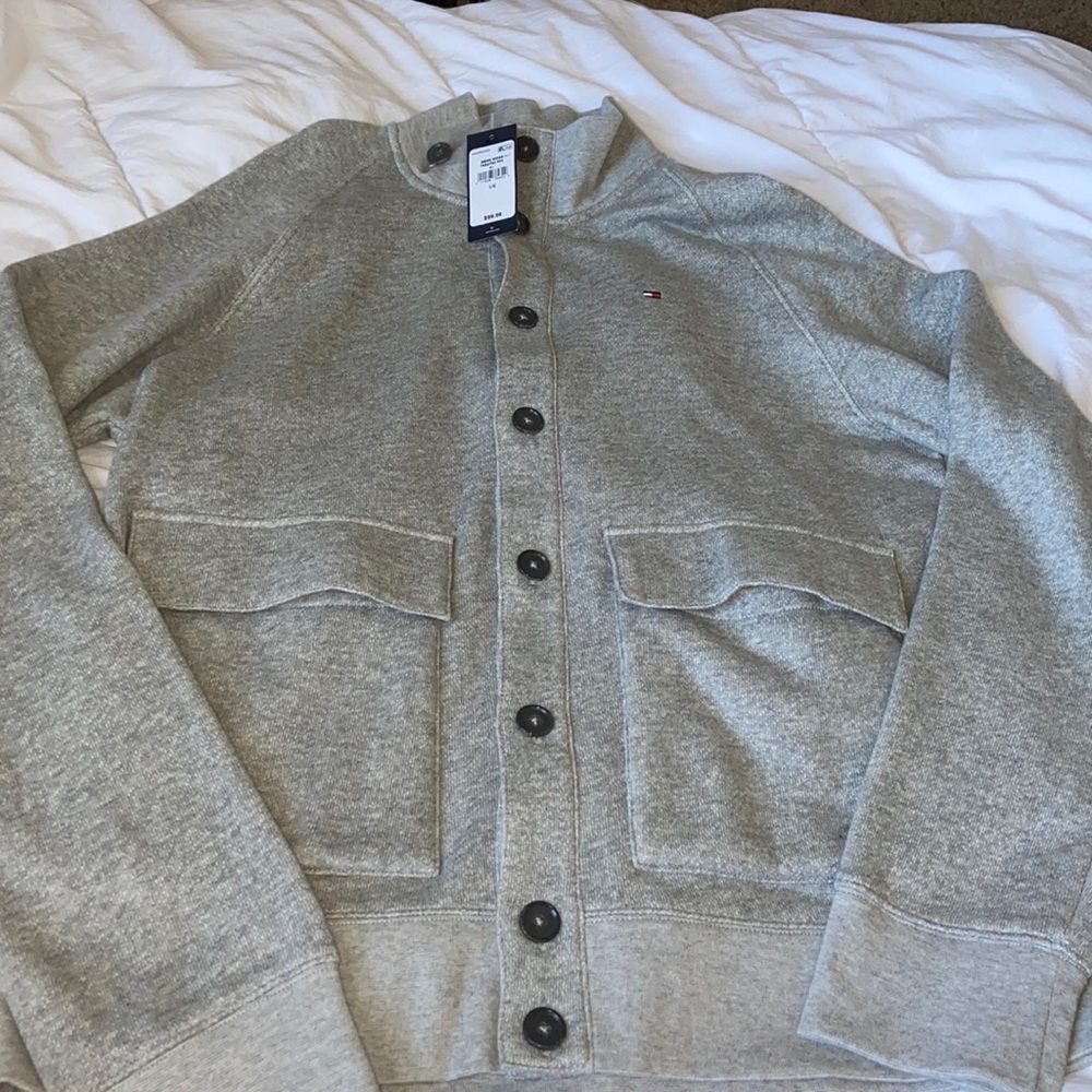 Tommy Hilfiger Grey cardigan *Never Worn w Tag*